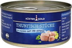 Bild Küstengold Thunfisch-Stücke in eigenem Saft und Aufguss 0.14 kg