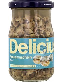 Delicius Venusmuscheln ohne Schale in Salzlake