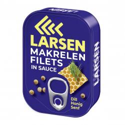 Larsen Makrelen-Filets Dill-Honig-Senf-Sauce