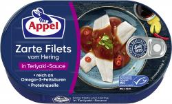 Appel Zarte Filets vom Hering in Teriyaki-Sauce