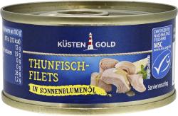Küstengold Thunfisch MSC Filets in Sonnenblumenöl