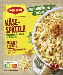 Maggi Fix für Käse Spätzle