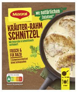 Maggi Fix Kräuter Rahm Schnitzel