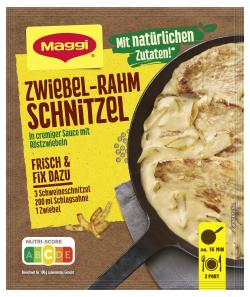 Maggi Fix Zwiebel Rahm Schnitzel