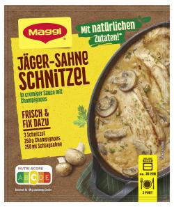Maggi Fix Jäger Sahne Schnitzel