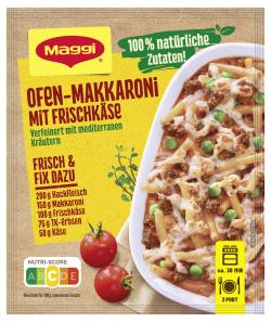 Maggi Fix Ofen Makkaroni Frischkäse