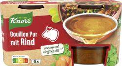 Knorr Bouillon Pur mit Rind