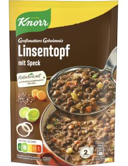 Knorr Großmutters Geheimnis Linsentopf mit Speck