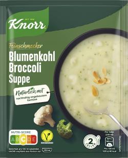 Knorr Feinschmecker Blumenkohl Broccoli Suppe
