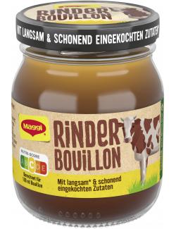 Maggi Rinder Bouillon, schonend eingekochte Rinderbrühe im