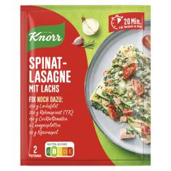 Knorr Fix Spinat-Lasagne mit Lachs