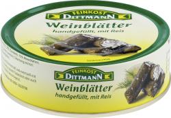 Feinkost Dittmann Weinblätter mit Reis