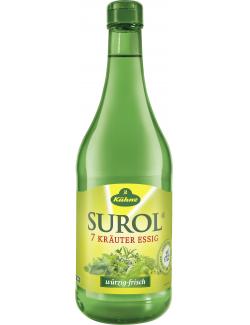 Kühne Surol 7 Kräuter Essig würzig-frisch