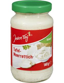 Jeden Tag Tafel-Meerrettich scharf