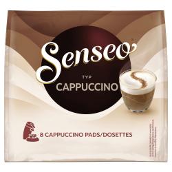 Senseo Pads Typ Cappuccino, 8 Kaffeepads