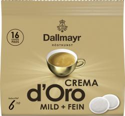 Dallmayr Kaffee Pads Crema d'Oro mild & fein