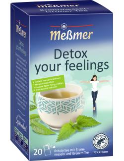 Meßmer Grüner Tee Detox Brennessel