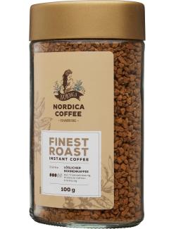 Nordica Coffee Finest Roast Löslicher Bohnenkaffee