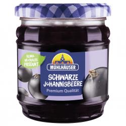 Mühlhäuser Konfitüre Extra Schwarze Johannisbeer