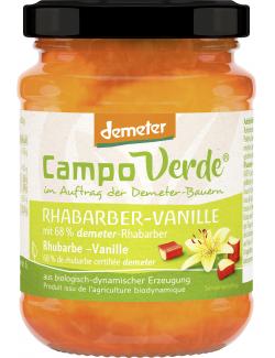 Campo Verde Demeter Fruchtaufstrich Rhabarber-Vanille