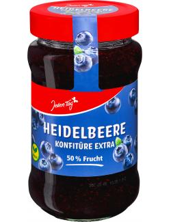 Jeden Tag Konfitüre Extra Heidelbeer