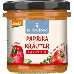 Followfood Bio Aufstrich Paprika Kräuter