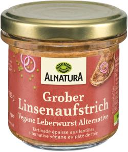 Alnatura Bio Grober Linsenaufstrich