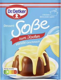 Dr. Oetker Dessert Soße zum Kochen Vanille