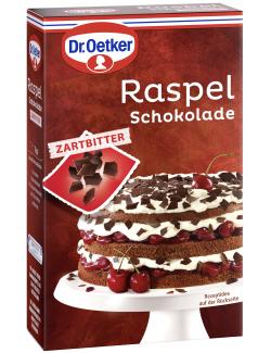 Dr. Oetker Raspel Schokolade Zartbitter