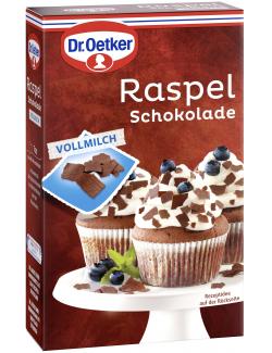 Dr. Oetker Raspel Schokolade Vollmilch