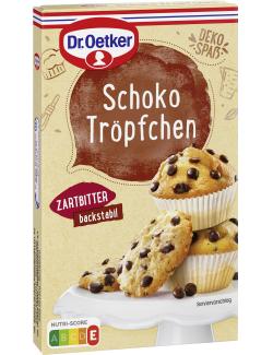 Dr. Oetker Schoko Tröpfchen zartbitter