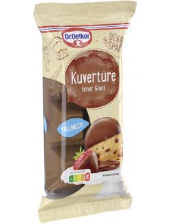 Dr. Oetker Kuvertüre Vollmilch