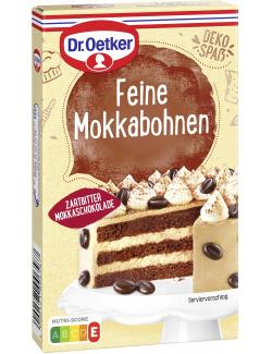 Dr. Oetker Feine Mokkabohnen Zartbitter-Mokkaschokolade