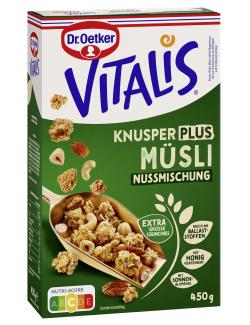Dr. Oetker Vitalis Knusper Plus Müsli Nussmischung