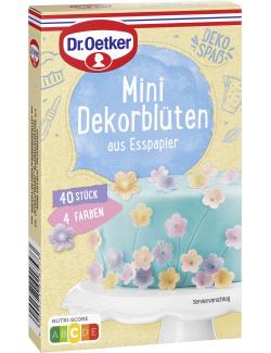 Dr. Oetker Mini Dekorblüten