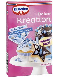 Dr. Oetker Dekor Kreation Blauer Mix