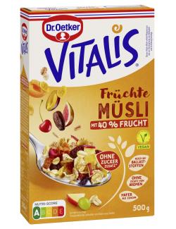 Dr. Oetker Vitalis Früchtemüsli