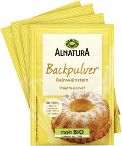 Alnatura Backpulver Reinweinstein 4er Pack