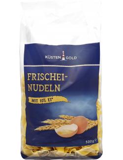 Bild Küstengold Frischei-Nudeln gedrehte Bandnudeln 0.5 kg