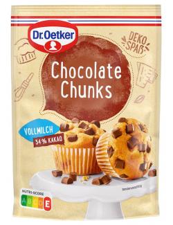 Dr. Oetker Chocolate Chunks Vollmilch