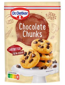 Dr. Oetker Chocolate Chunks Zartbitter