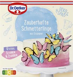 Dr. Oetker Zauberhafte Schmetterlinge aus Esspapier