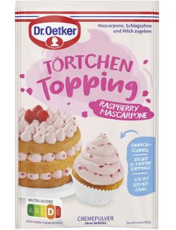Dr. Oetker Törtchen Topping Raspberry Mascarpone