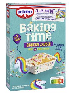 Dr. Oetker Baking Time Einhorn Zauber