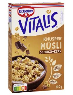 Dr. Oetker Vitalis Knusper Müsli Schoko+Keks