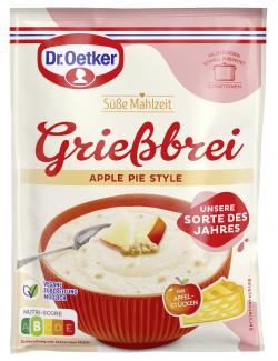 Dr. Oetker Grießbrei Apple Pie Style