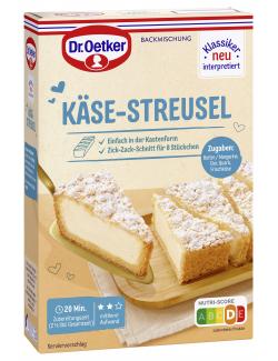 Dr. Oetker Käse-Streusel Backmischung