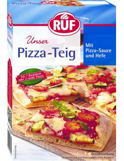 Ruf Pizza-Teig mit Sauce