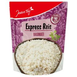 Jeden Tag Express Reis Basmati