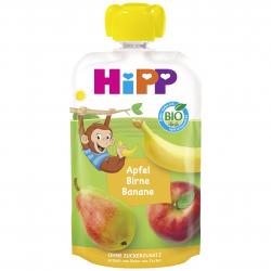 Hipp Hippis Quetschbeutel Apfel-Birne-Banane